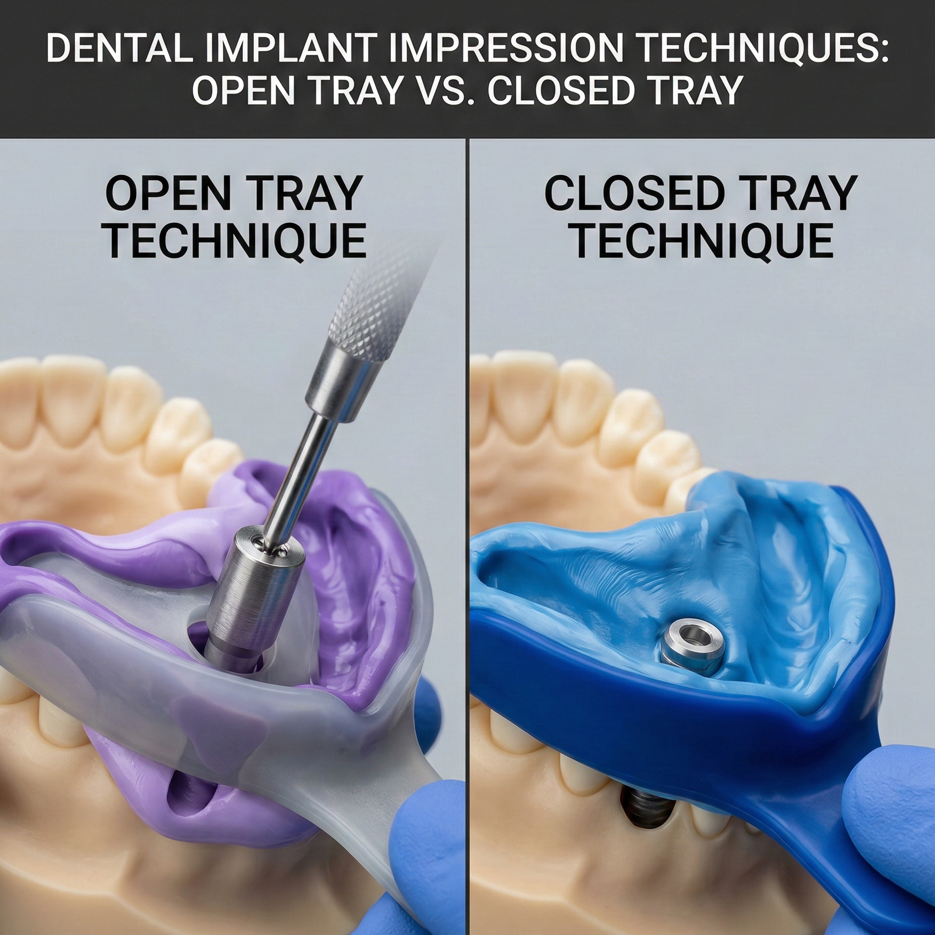 Selección inadecuada de la técnica (cubeta abierta vs cubeta cerrada)
